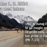 Nedeljska misel – 1.9.2024