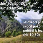 Nedeljska misel – 27.10.2024