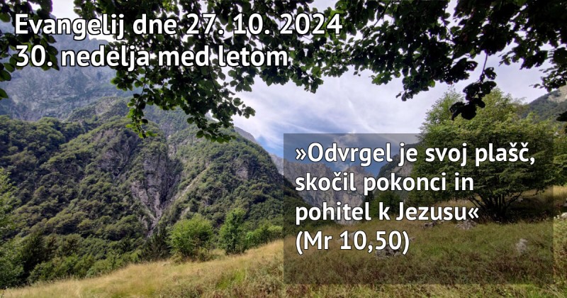 Read more about the article Nedeljska misel – 27.10.2024