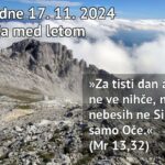 Nedeljska misel – 17.11.2024