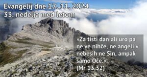 Read more about the article Nedeljska misel – 17.11.2024