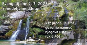 Read more about the article Nedeljska misel – 2.3.2025